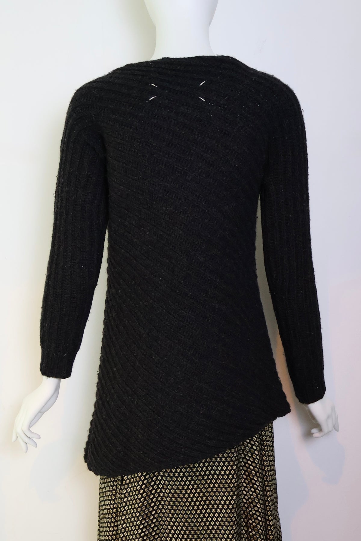 FW98 Margiela Diagonal Knit Sweater