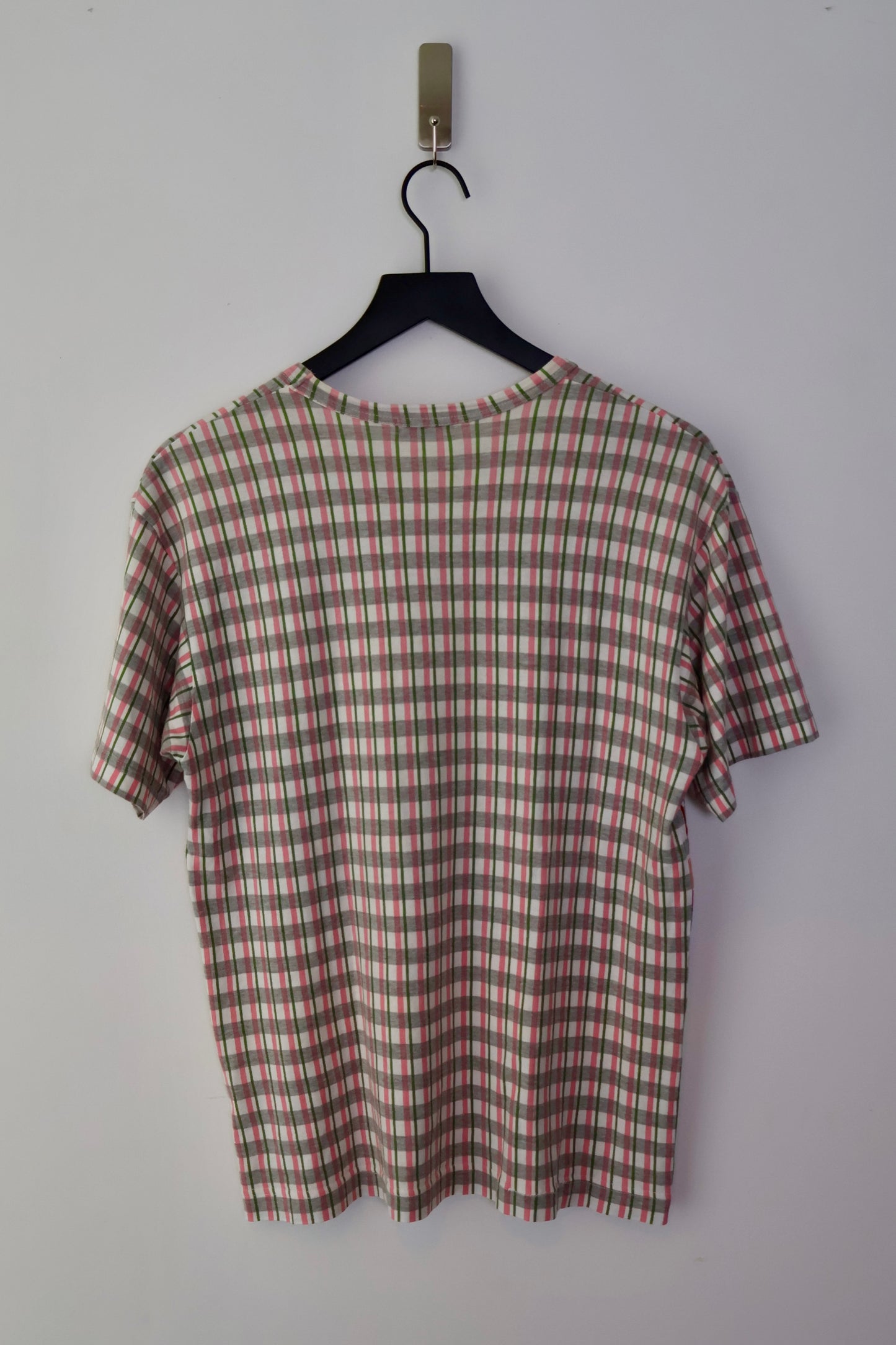 2010 Comme des Garçons Homme Patchwork Plaid T-Shirt