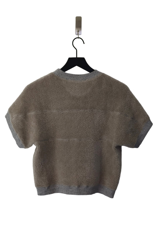 Sakayori Short Sleeve Sherpa Sweatshirt