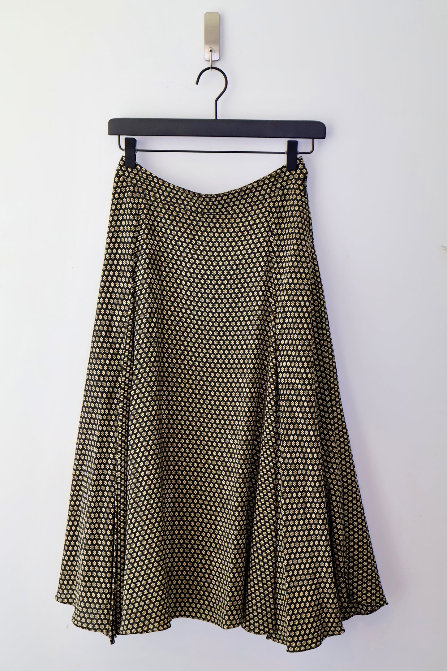 00's Miguel Adrover Silk Skirt