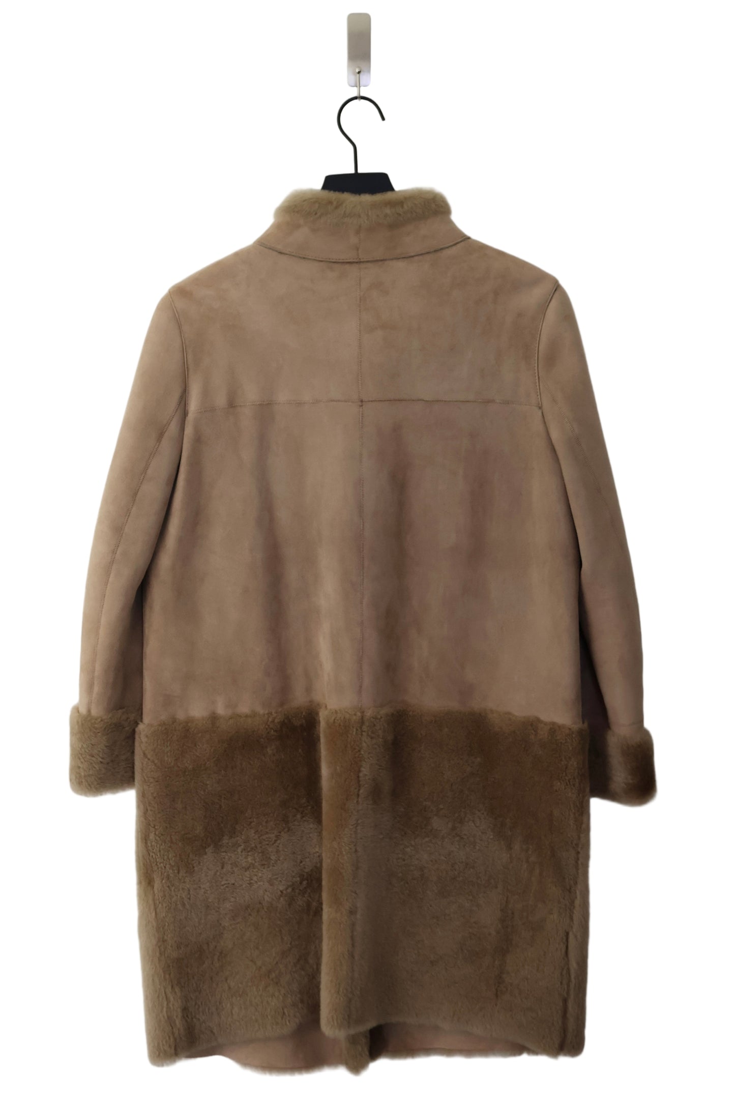 Sakayori Fur Trim Coat
