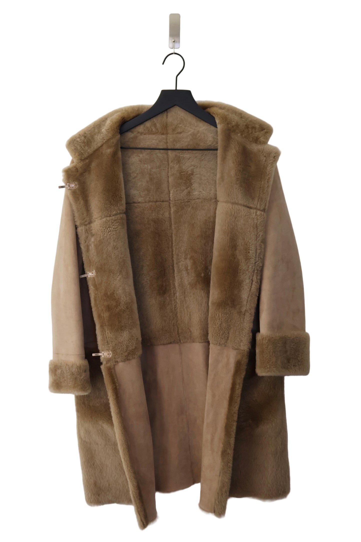 Sakayori Fur Trim Coat