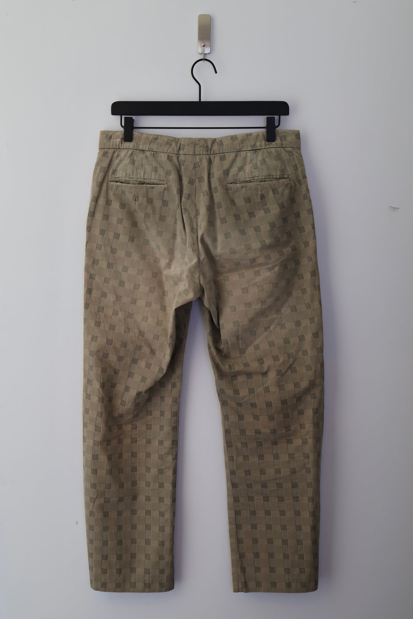 Margiela Plaid Beige Pants