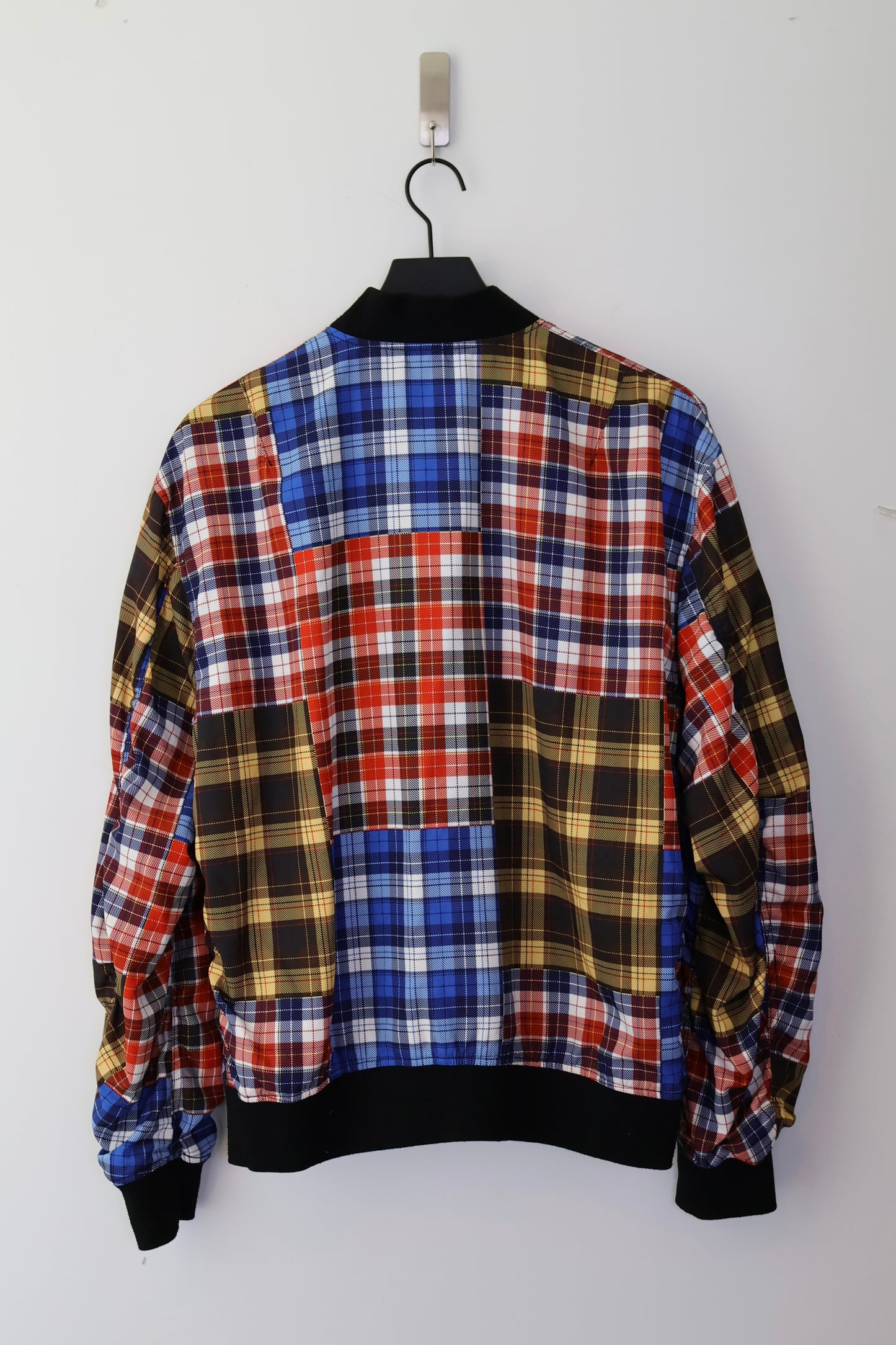 Katharine Hamnett Lab Plaid Bomber Jacket