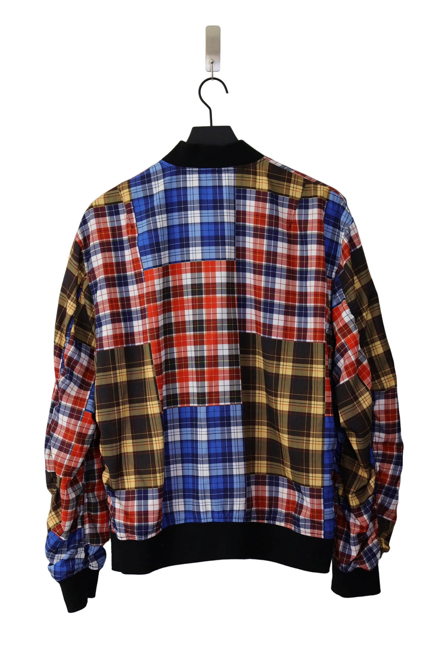 Katharine Hamnett Lab Plaid Bomber Jacket