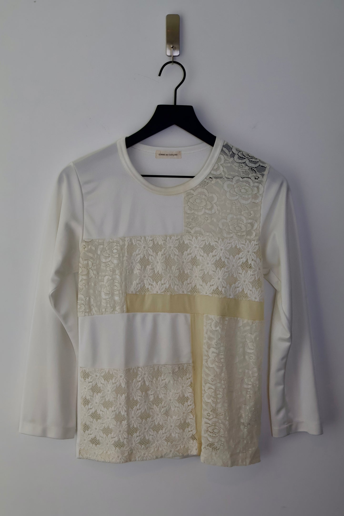2000 Comme des Garçons Patchwork Lace Shirt
