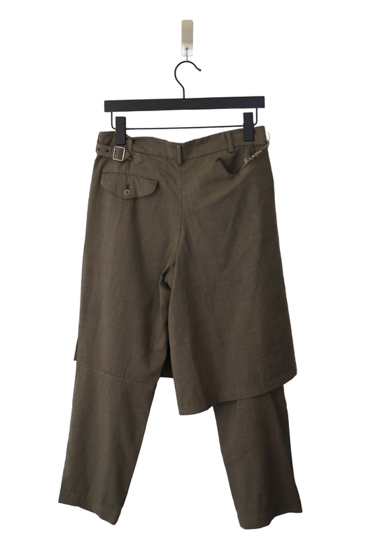 2014 Comme des Garçons Skirt Wrap Trousers
