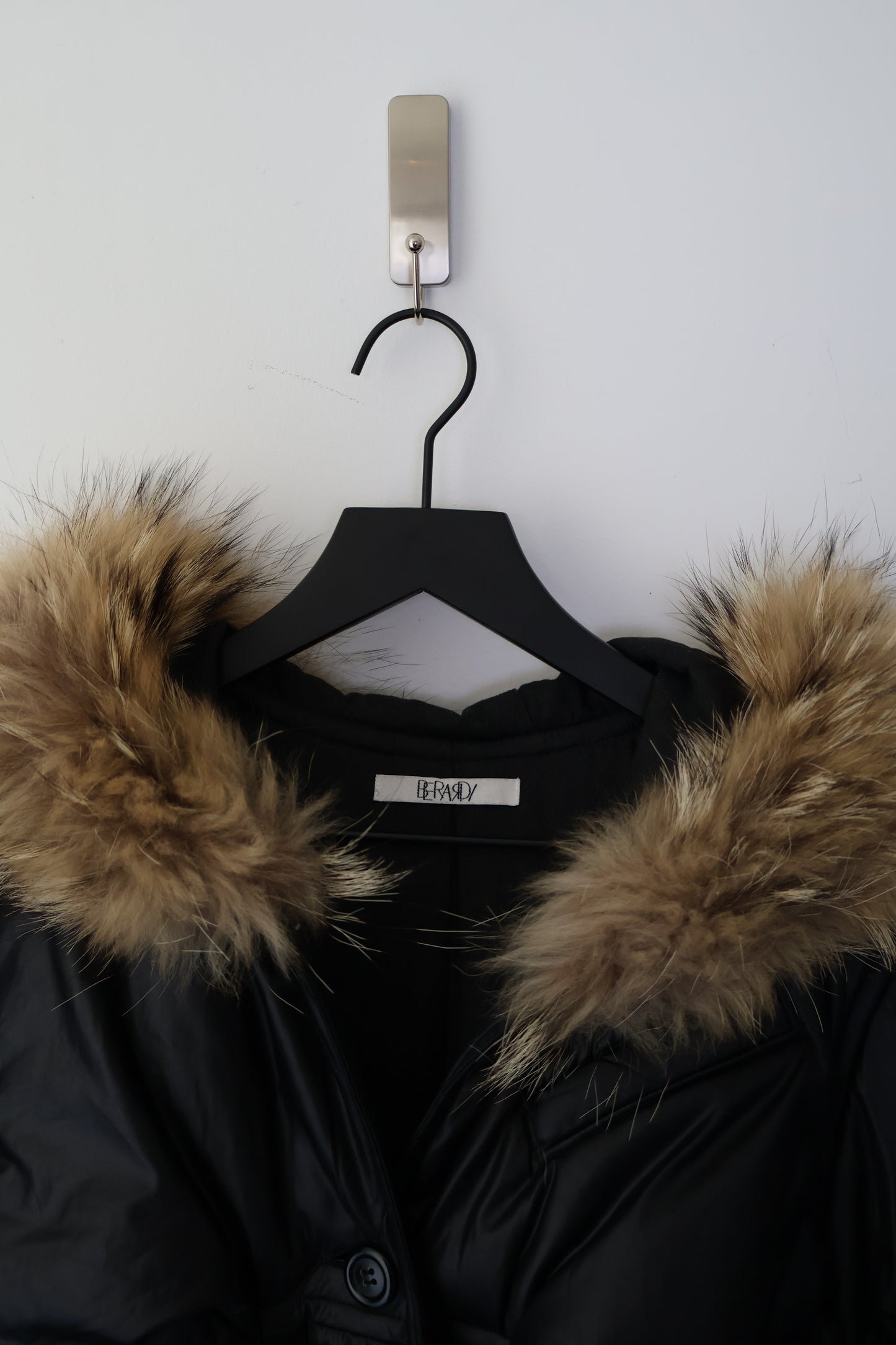 Antonio Berardi Fur Hood Puffer Coat