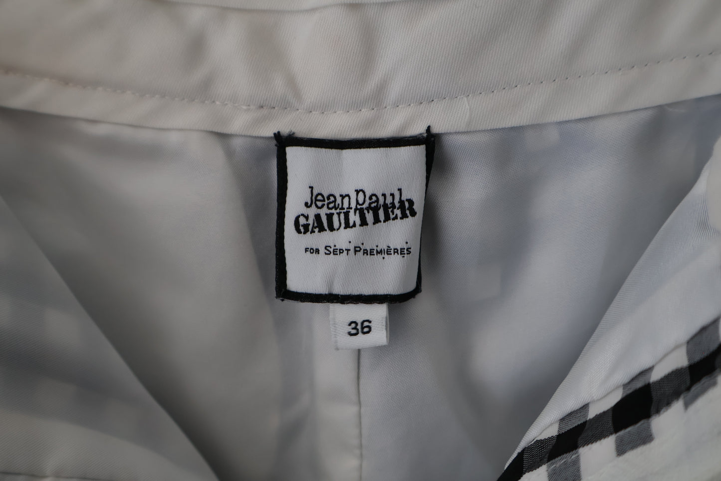 Jean Paul Gaultier Checkered Shorts