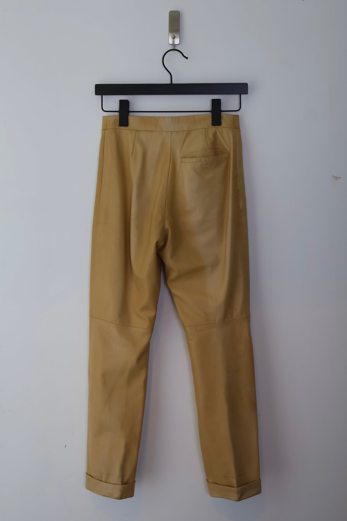 FW02 Ruffo Research Leather Pants