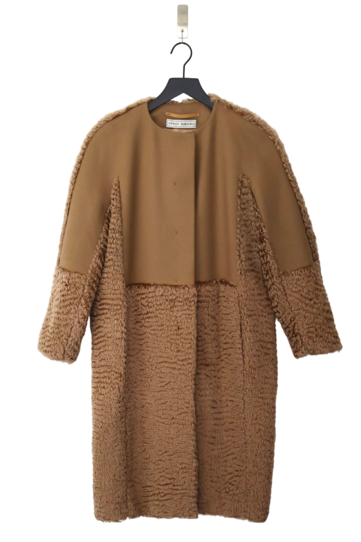 Veronique Branquinho Mohair Camel Coat
