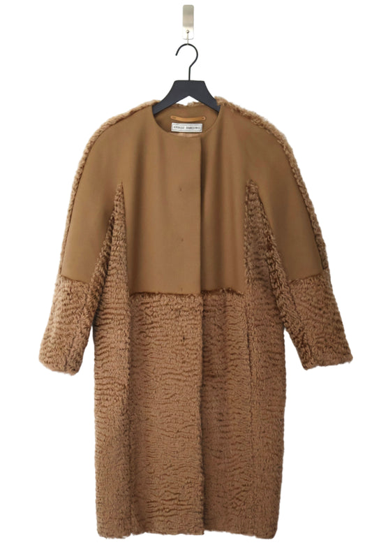 FW13 Veronique Branquinho Mohair Camel Coat