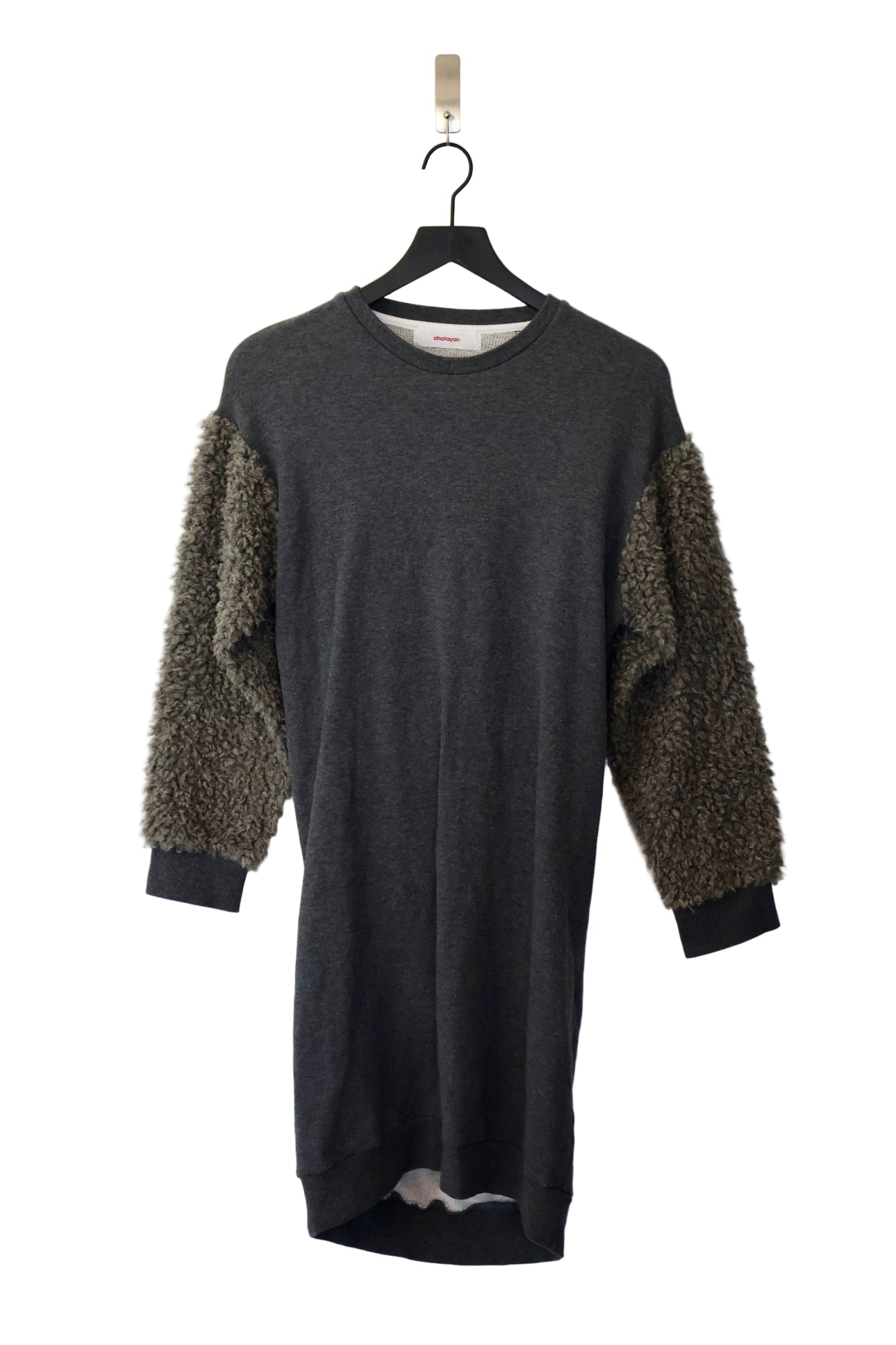 Hussein Chalayan Sherpa Sleeve Dress