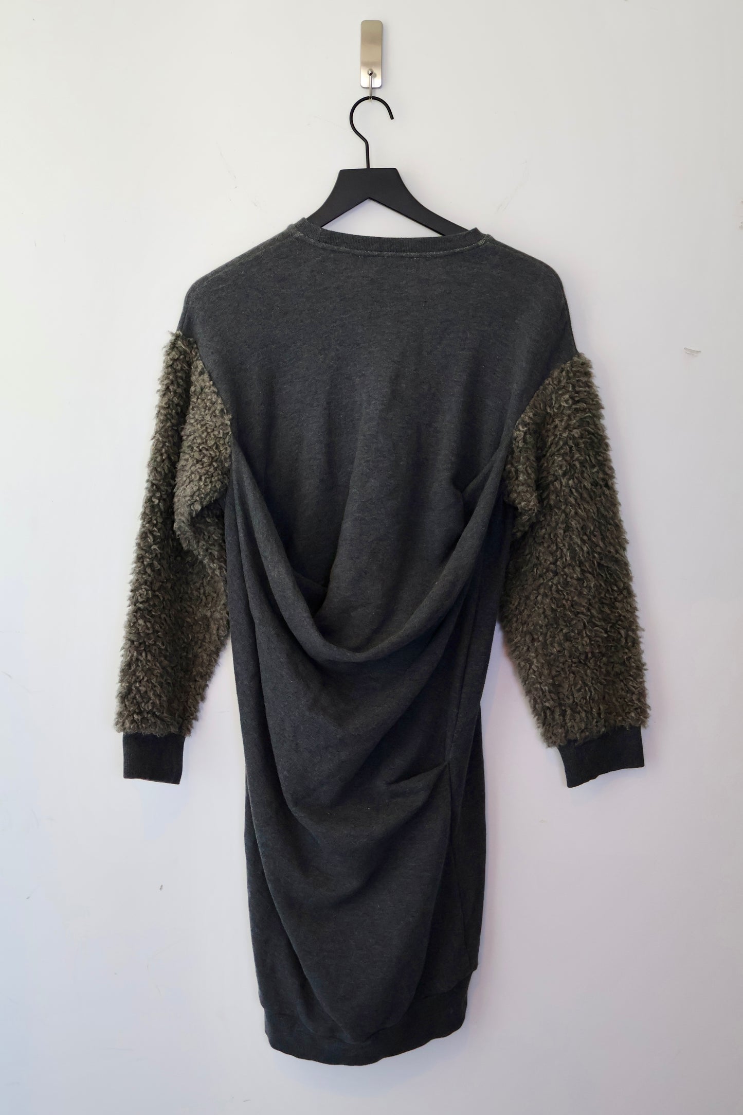 Hussein Chalayan Sherpa Sleeve Dress