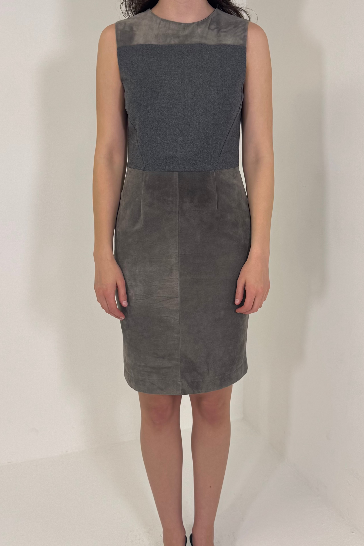 Tomaso Stefanelli Suede Dress