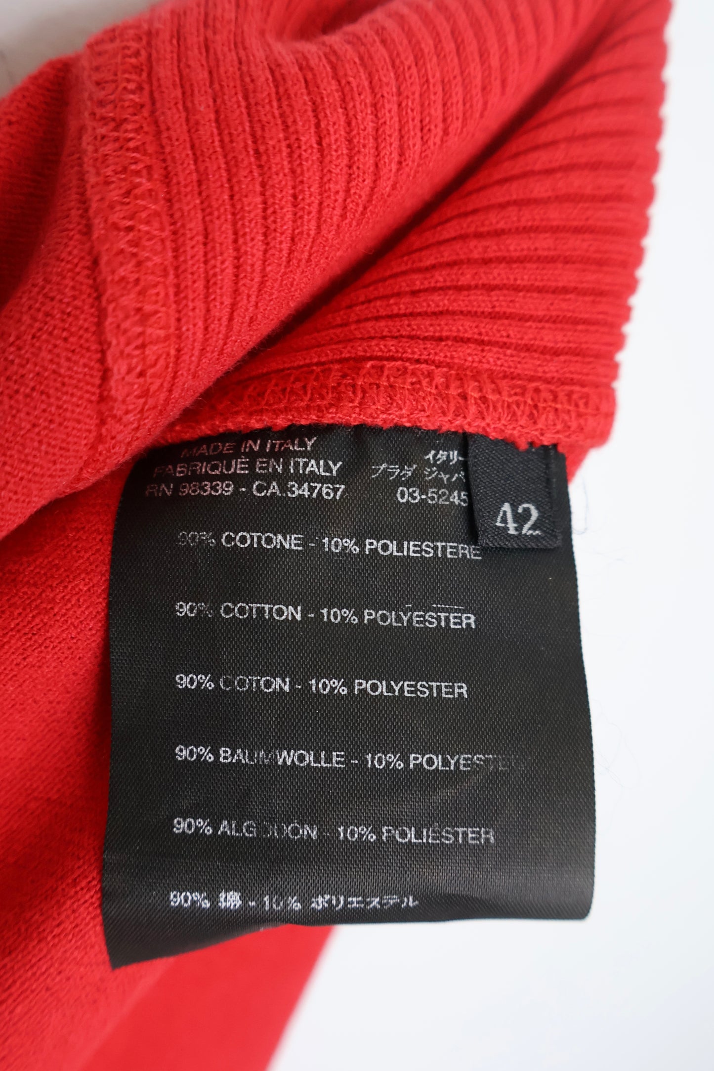 00s Prada Knit Sweatshirt