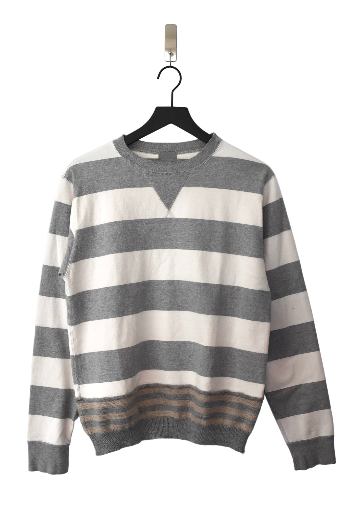 Japanese Label Reconstructed Striped Sweater