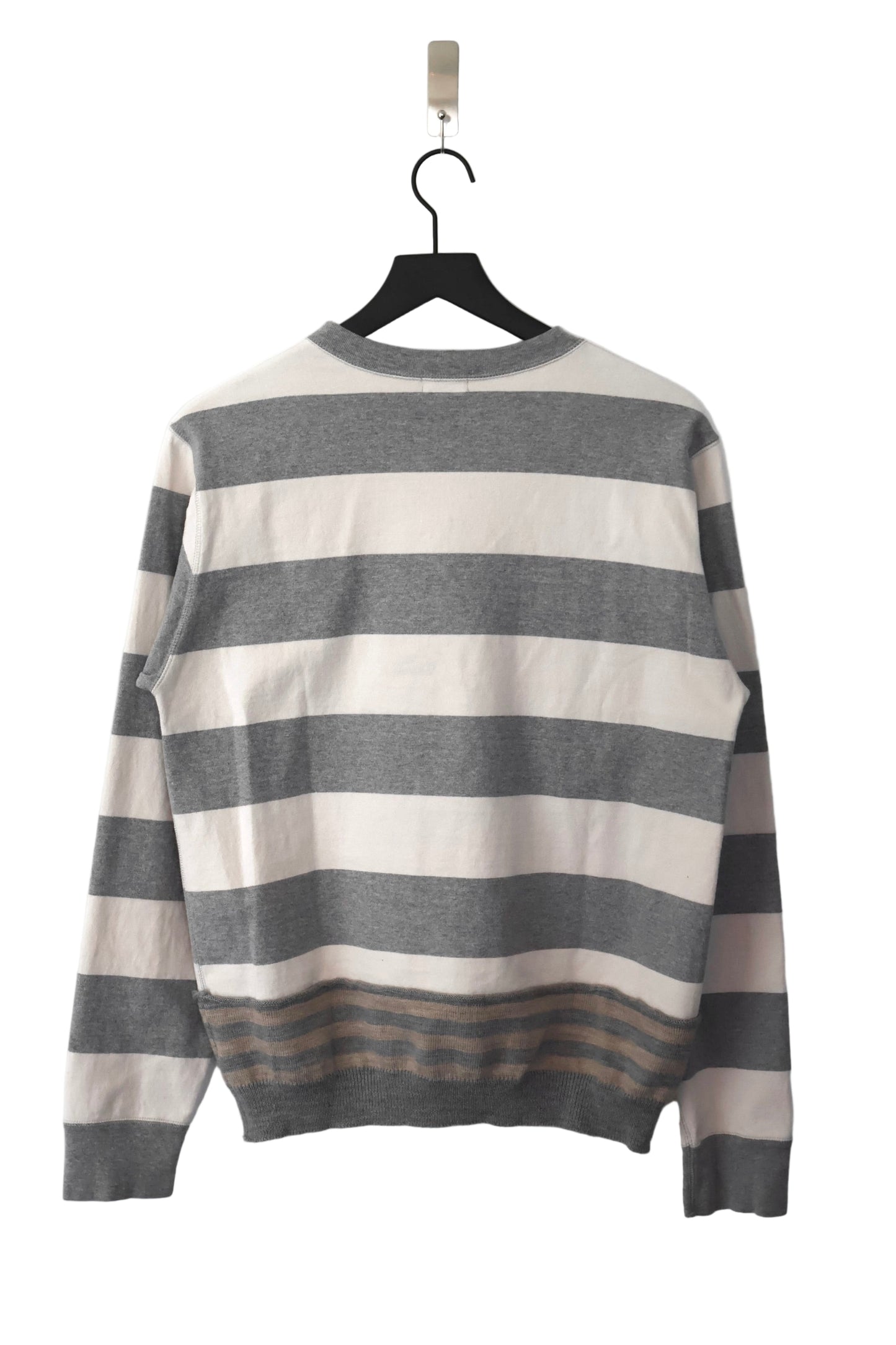 Japanese Label Reconstructed Striped Sweater