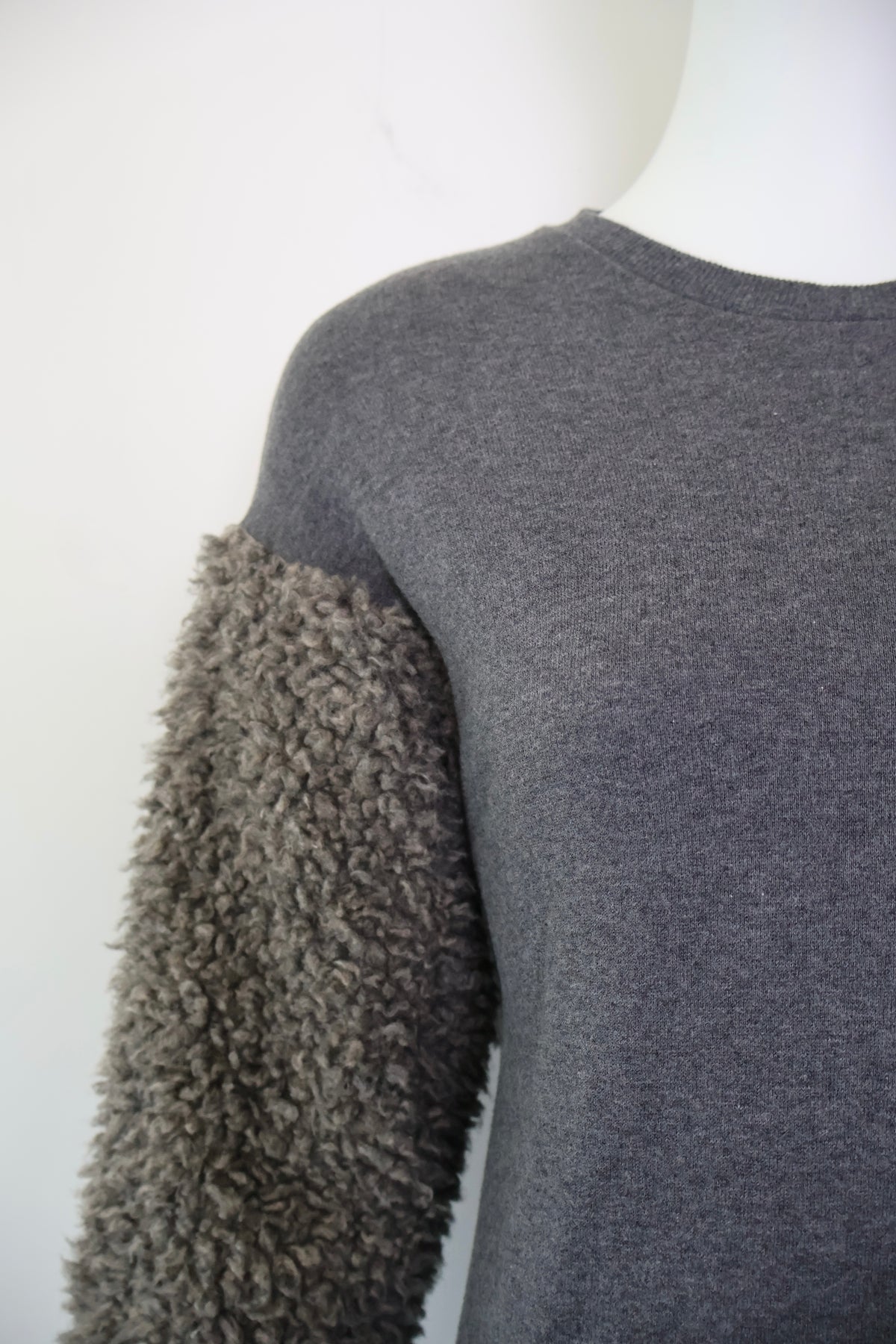 Hussein Chalayan Sherpa Sleeve Dress