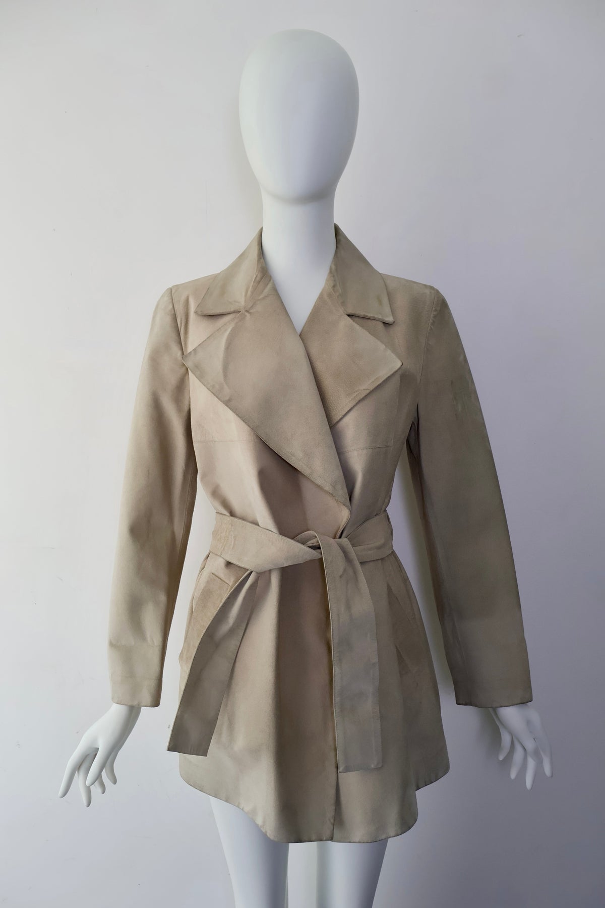 FW97 Tom Ford Gucci Suede Coat