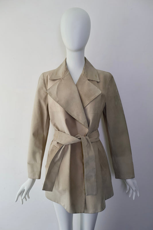 FW97 Tom Ford Gucci Suede Coat