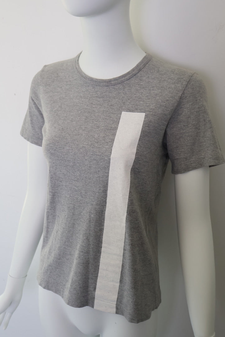 1998 Comme des Garçons White Stripe T-Shirt