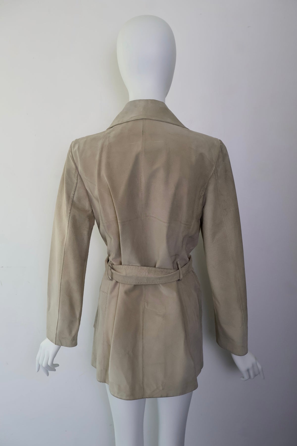 FW97 Tom Ford Gucci Suede Coat