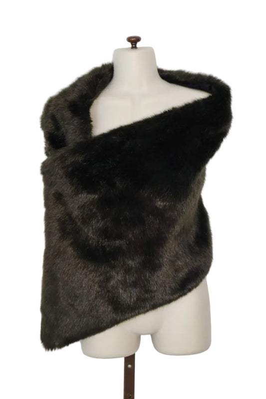 FW08 Comme des Garçons Mink Shawl
