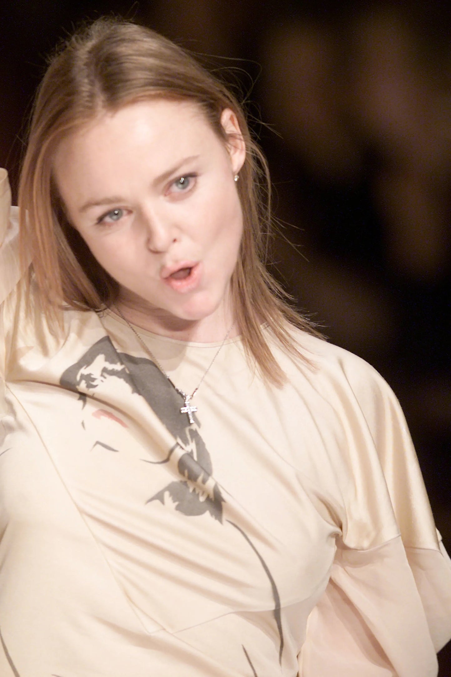 FW01 Chloé Face Print Top