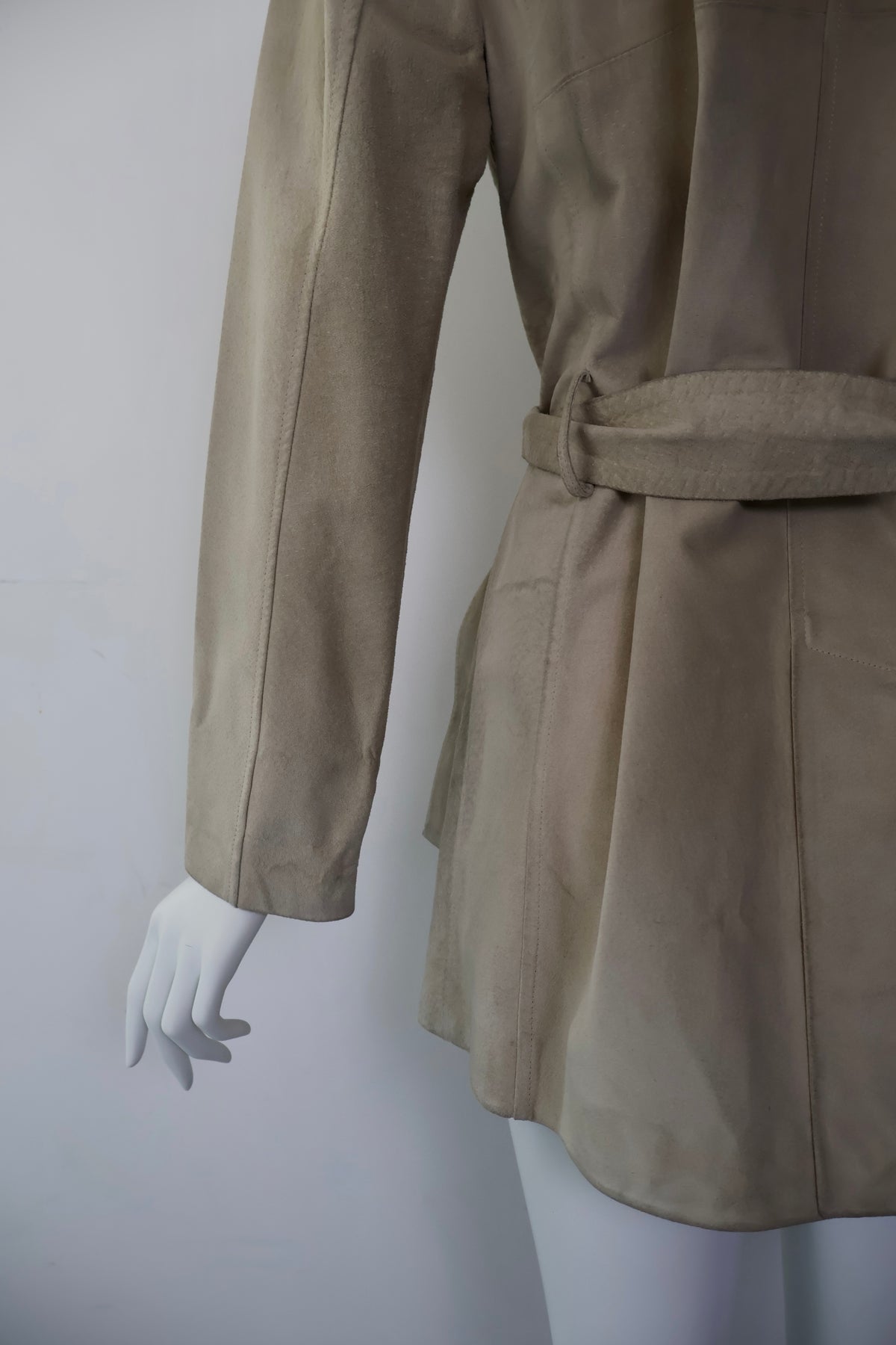 FW97 Tom Ford Gucci Suede Coat
