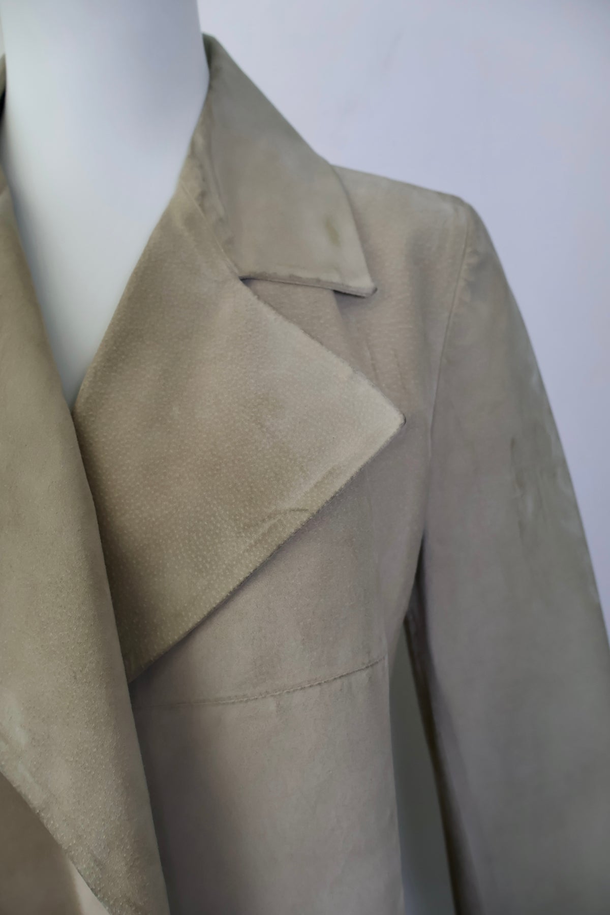 FW97 Tom Ford Gucci Suede Coat