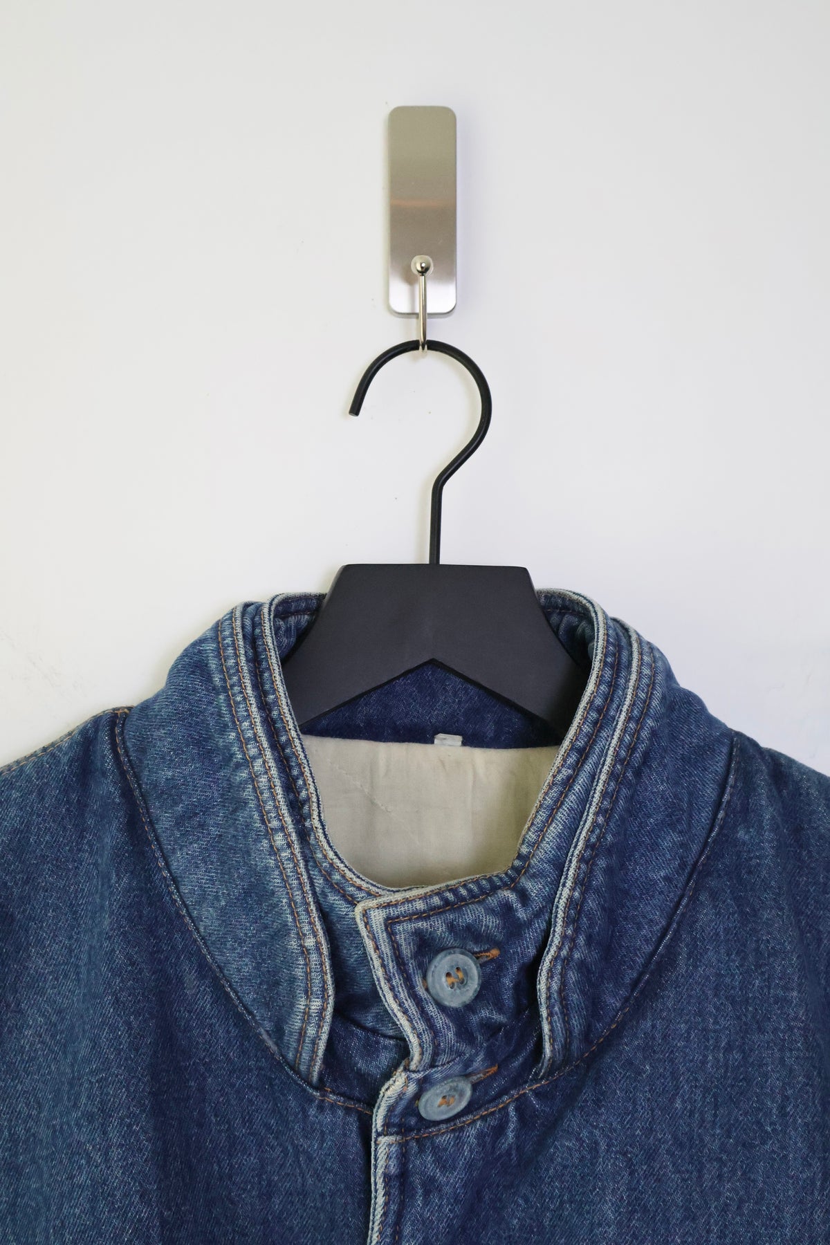 80s Italian Denim Bomber Jacket