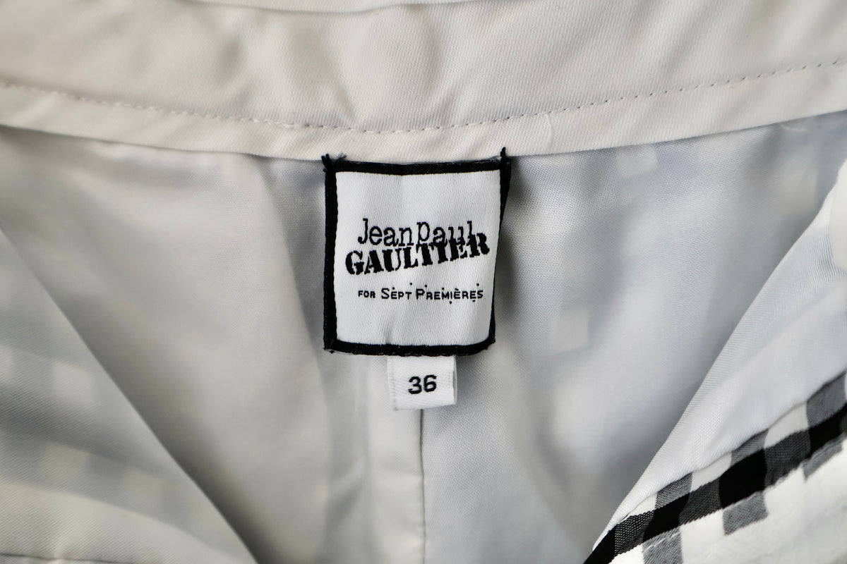 Jean Paul Gaultier Checkered Shorts