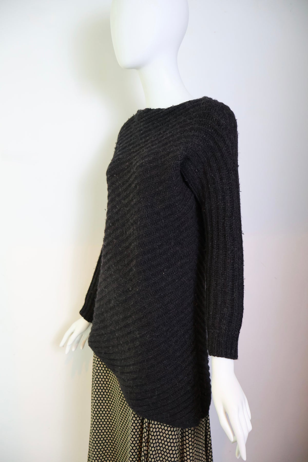 FW98 Margiela Diagonal Knit Sweater