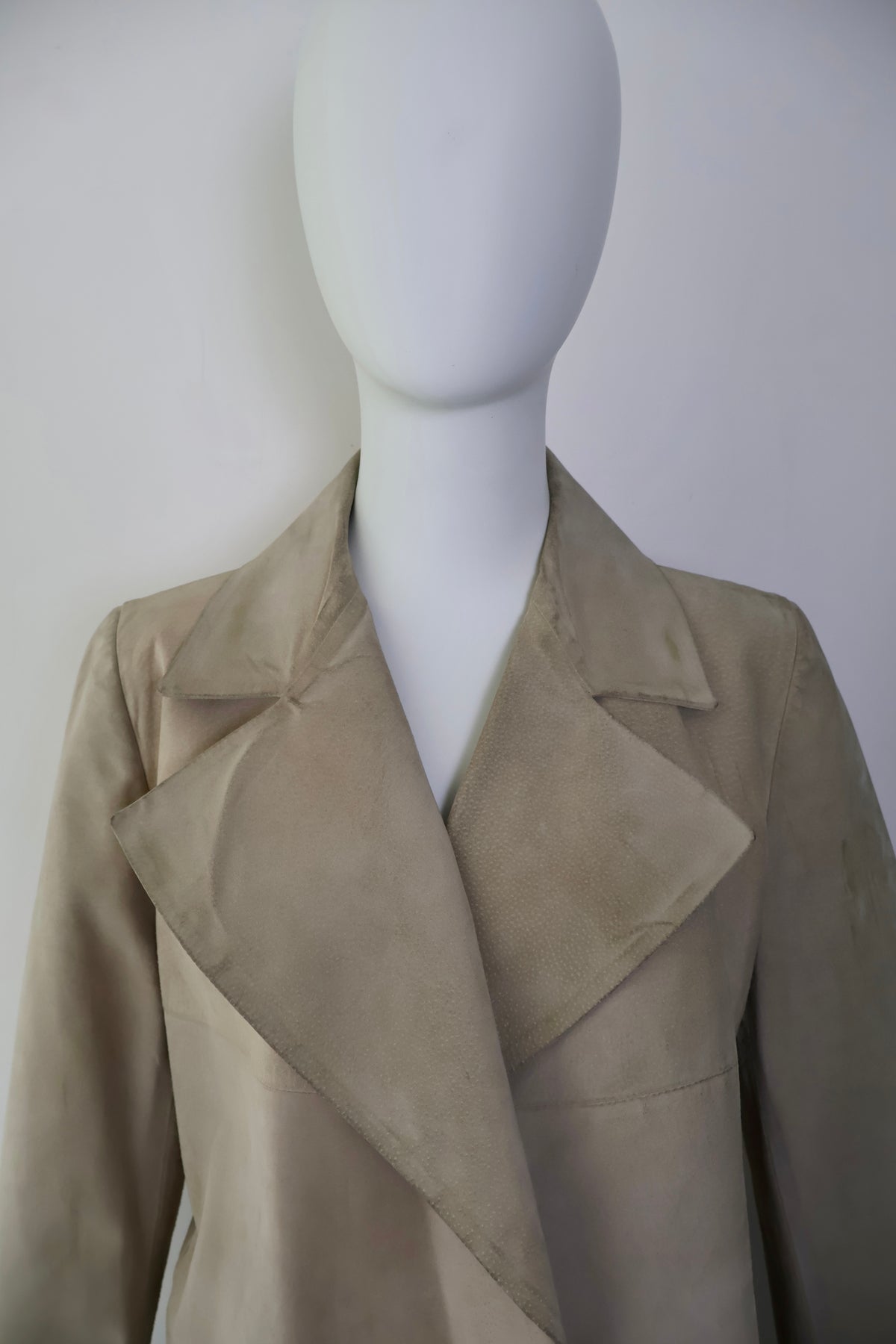 FW97 Tom Ford Gucci Suede Coat