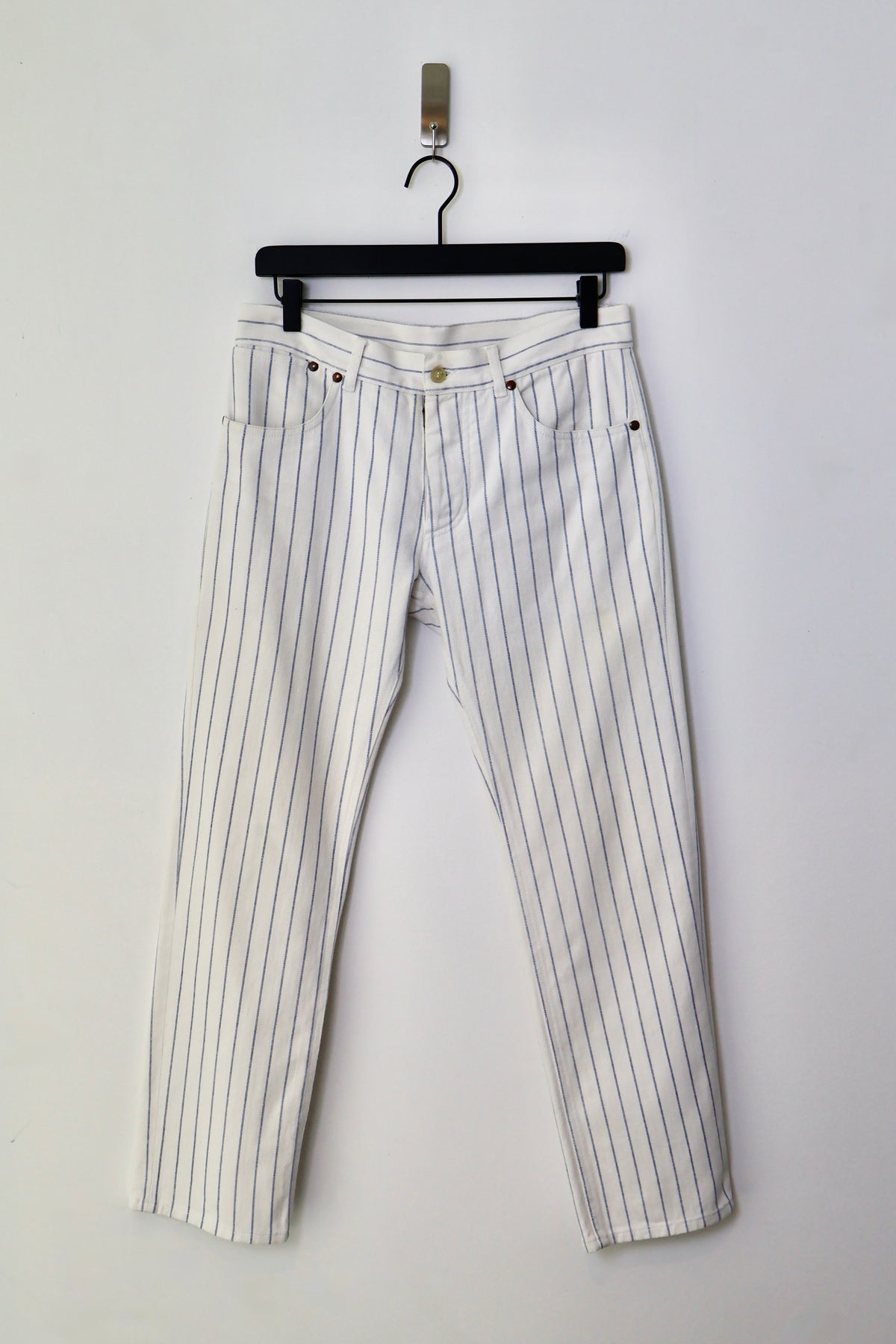 FW06 Margiela Pinstripe Denim