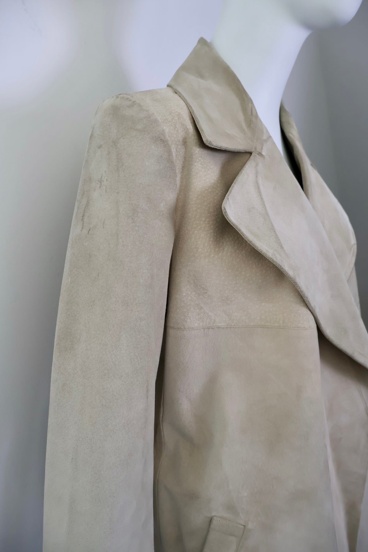 FW97 Tom Ford Gucci Suede Coat