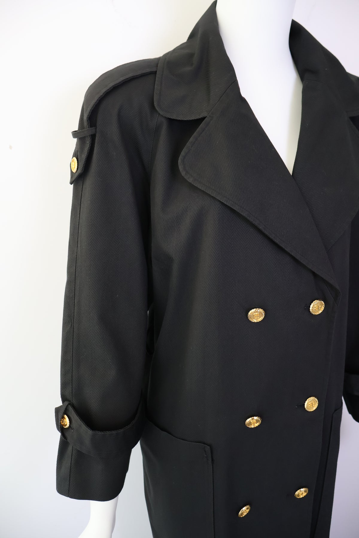 90s Balenciaga Trench Coat