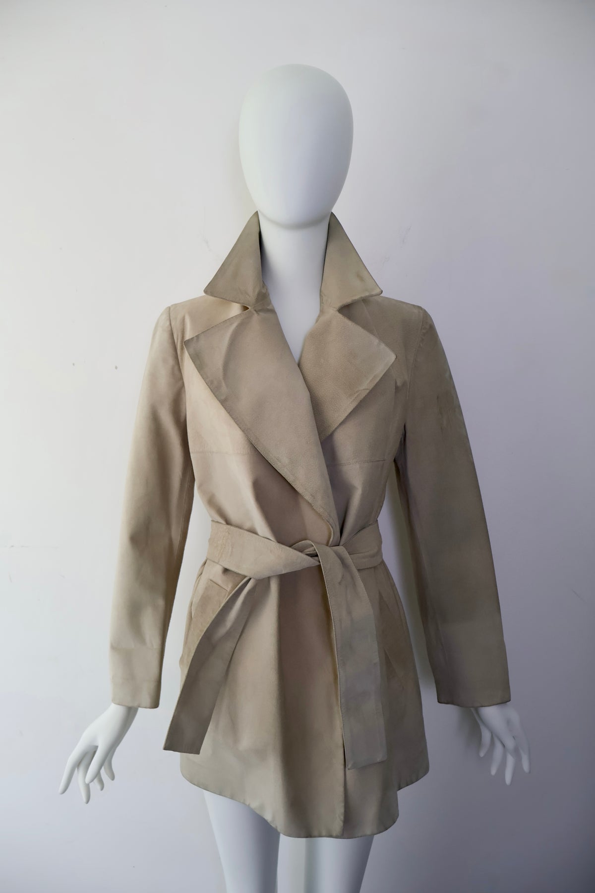 FW97 Tom Ford Gucci Suede Coat