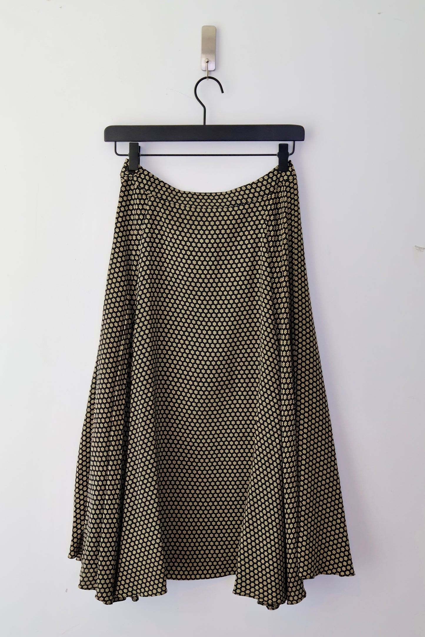 00s Miguel Adrover Silk Skirt