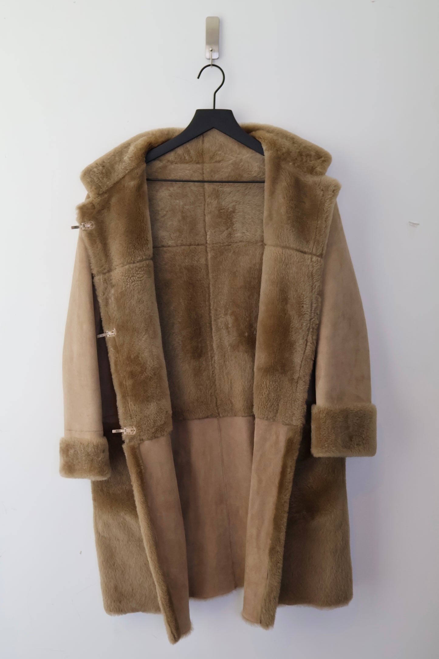Sakayori Fur Trim Coat
