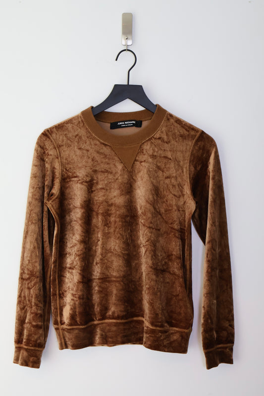 2005 Junya Watanabe Comme des Garcons Velour Sweatshirt