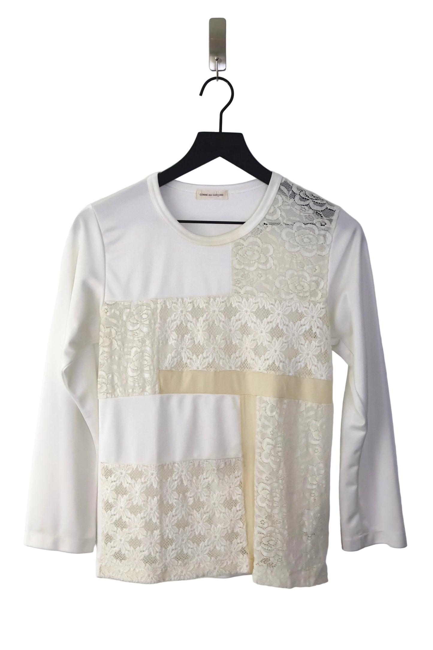 2000 Comme des Garçons Patchwork Lace Shirt