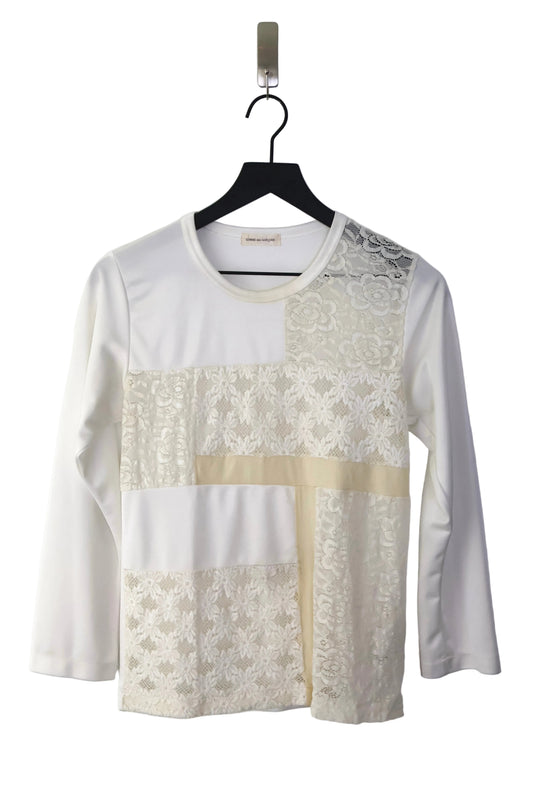 2000 Comme des Garçons Patchwork Lace Shirt