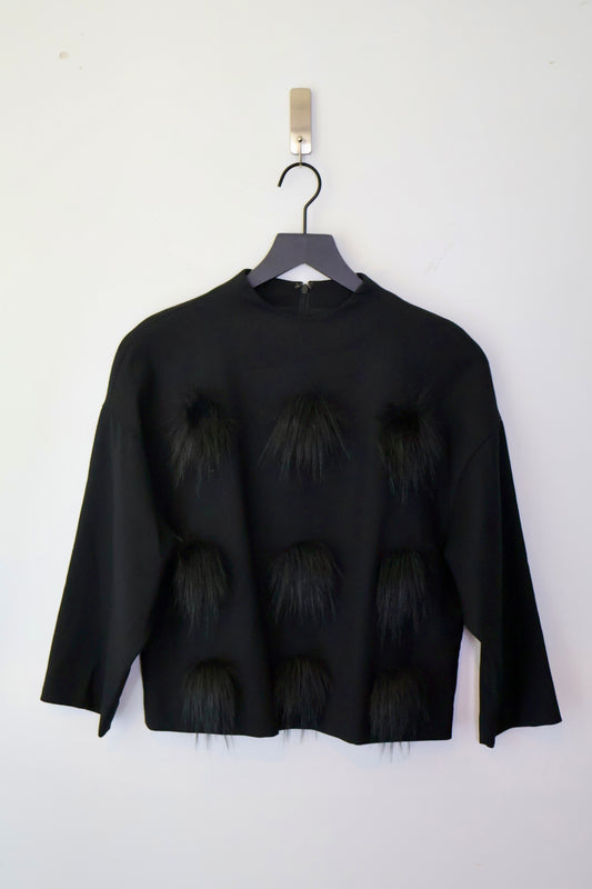 French Designer Pom Pom Top