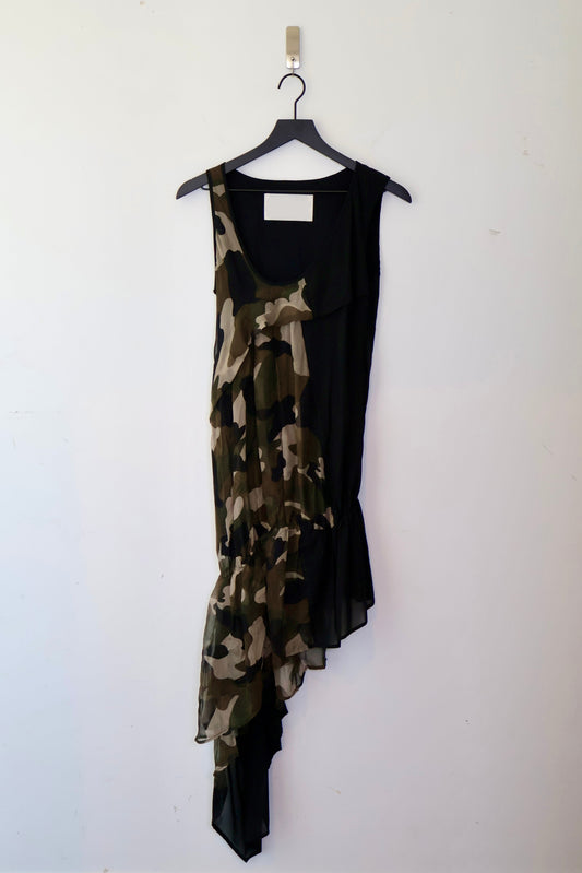 Italian Designer Camo Dress