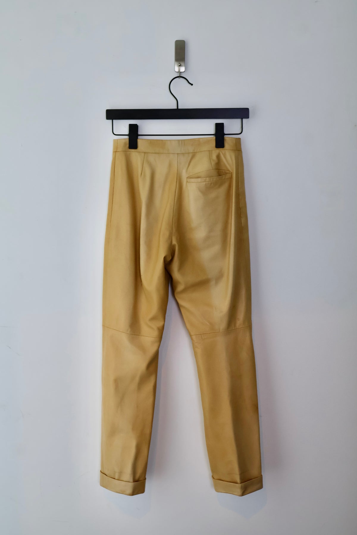 FW02 Ruffo Research Leather Trousers