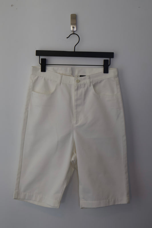 tricot Comme des Garçons White Shorts