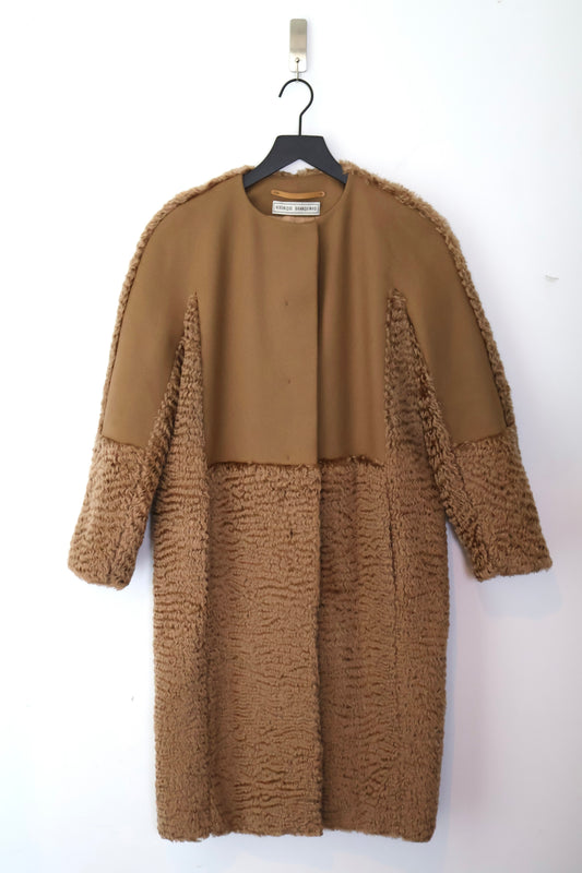 FW13 Veronique Branquinho Mohair Camel Coat