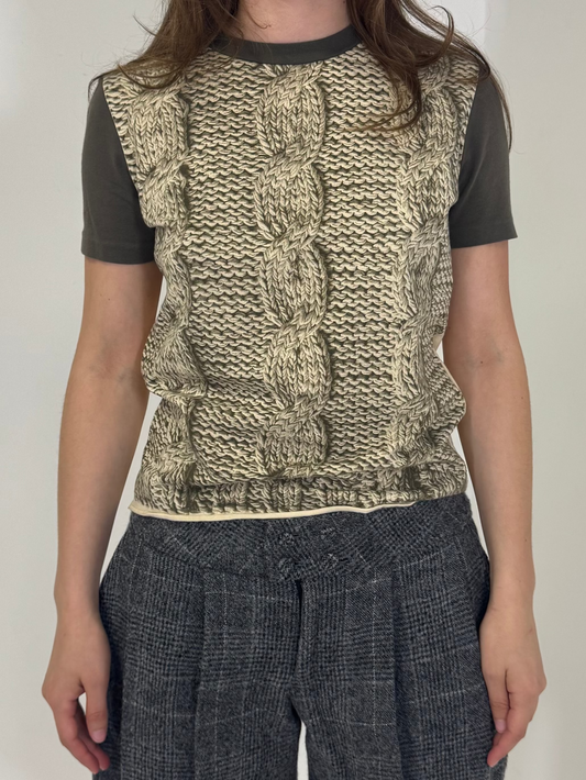 Sportmax Knit Print Shirt